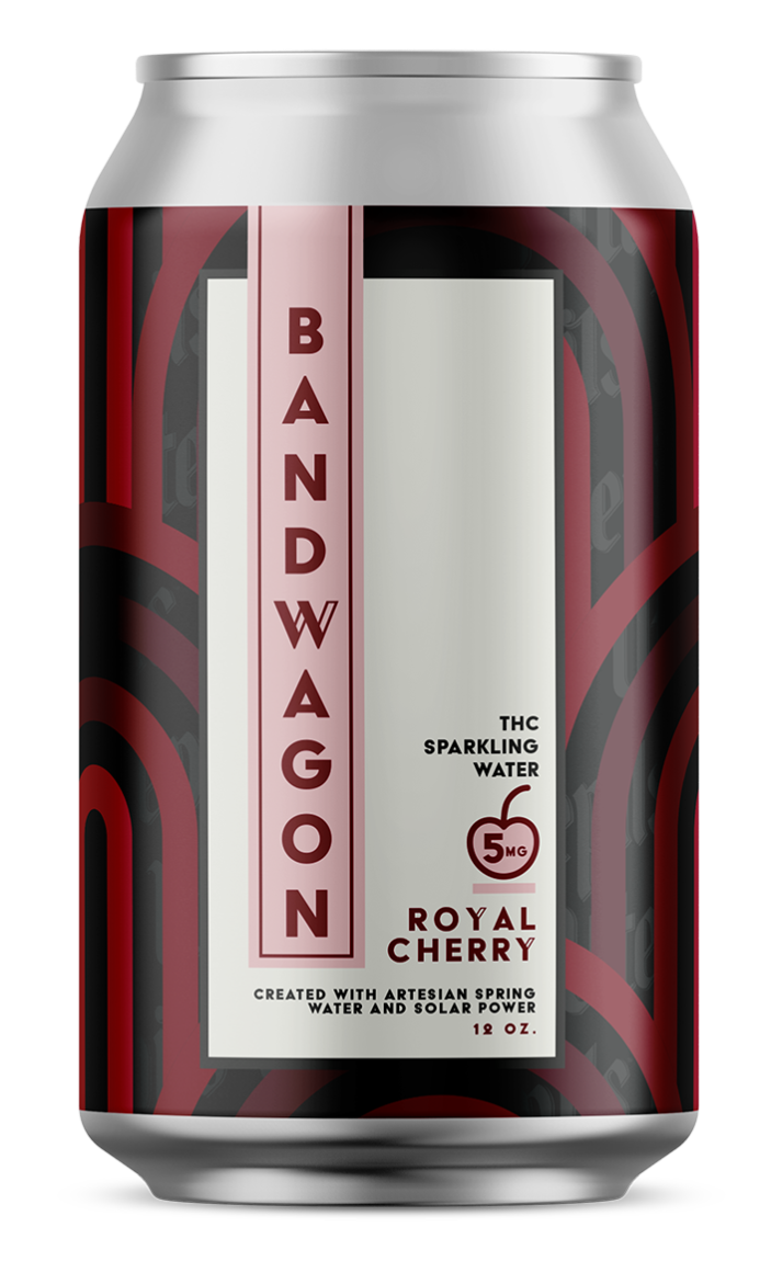 Royal Cherry THC Sparkling Water
