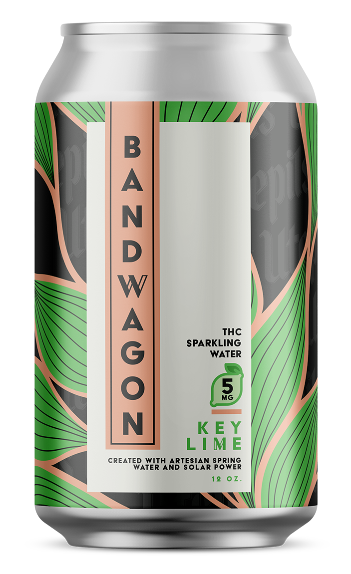 Key Lime THC Sparkling Water