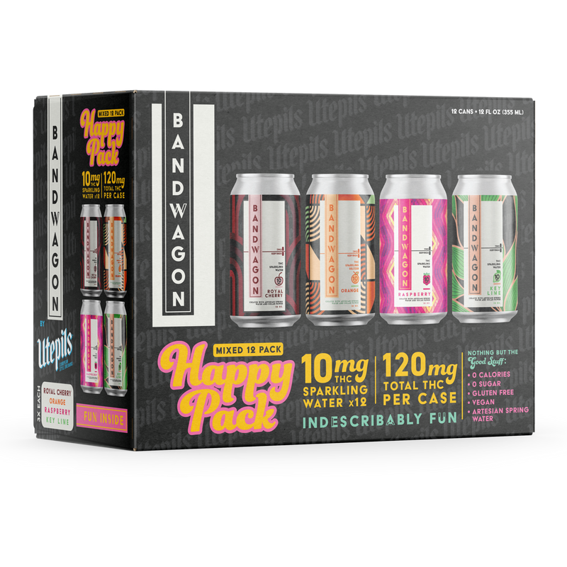 Happy Pack THC Sparkling Water