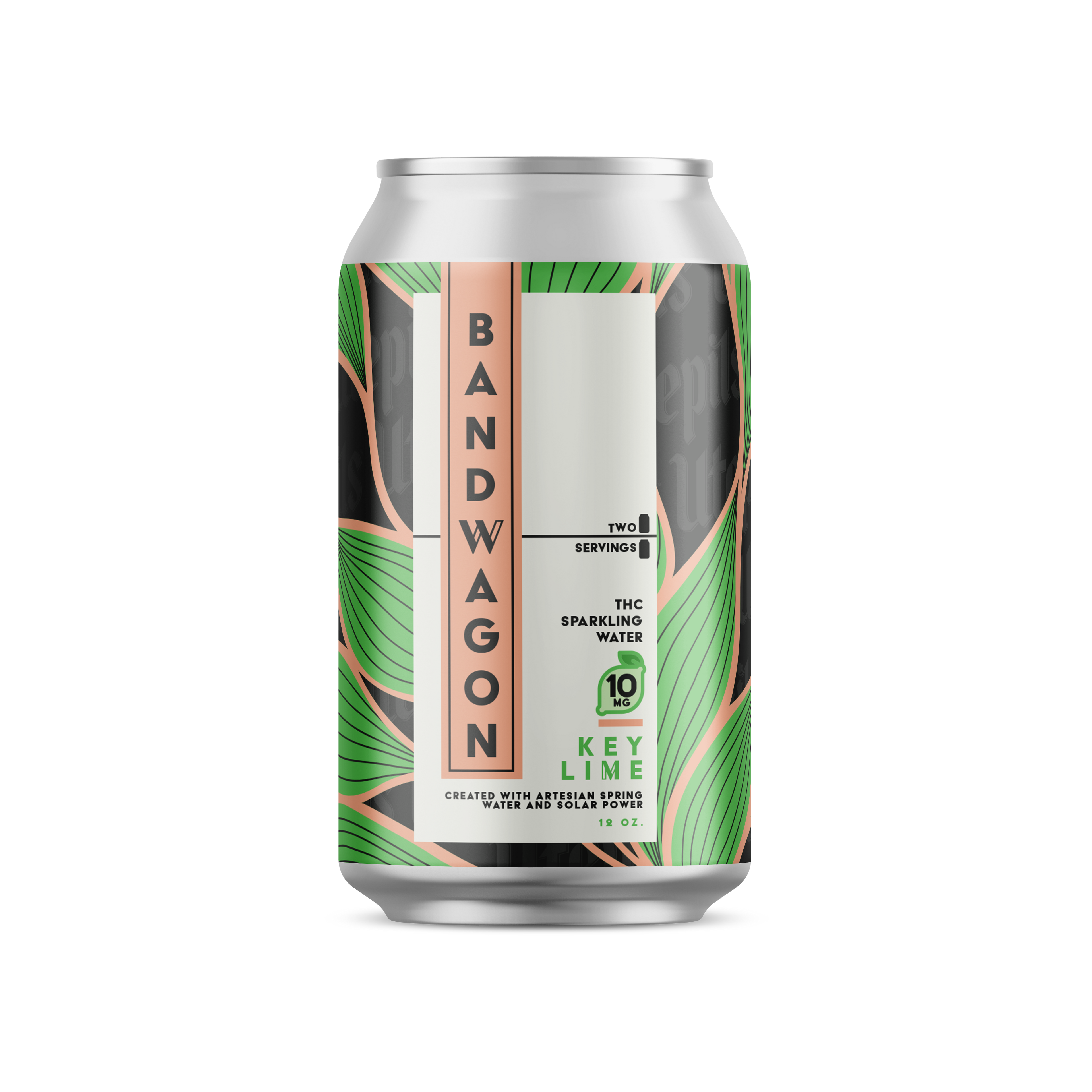 Key Lime THC Sparkling Water