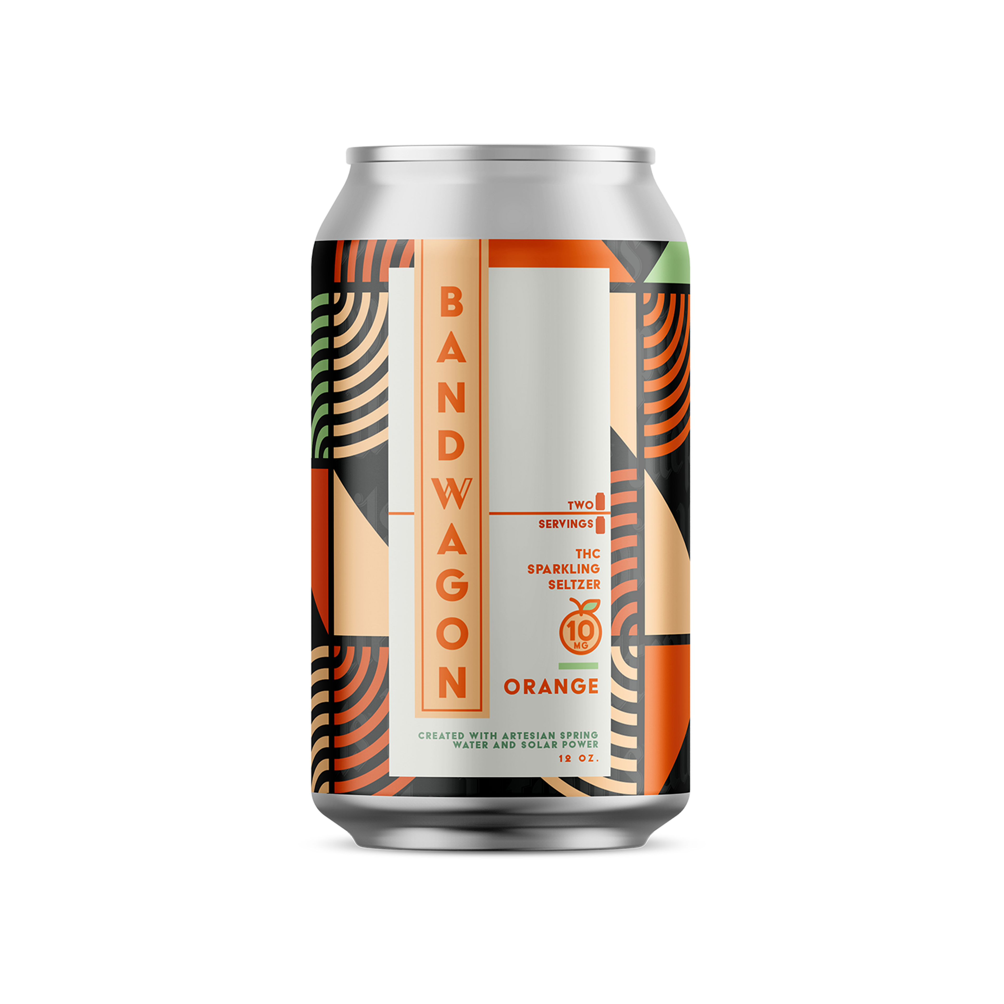 Orange THC Sparkling Water